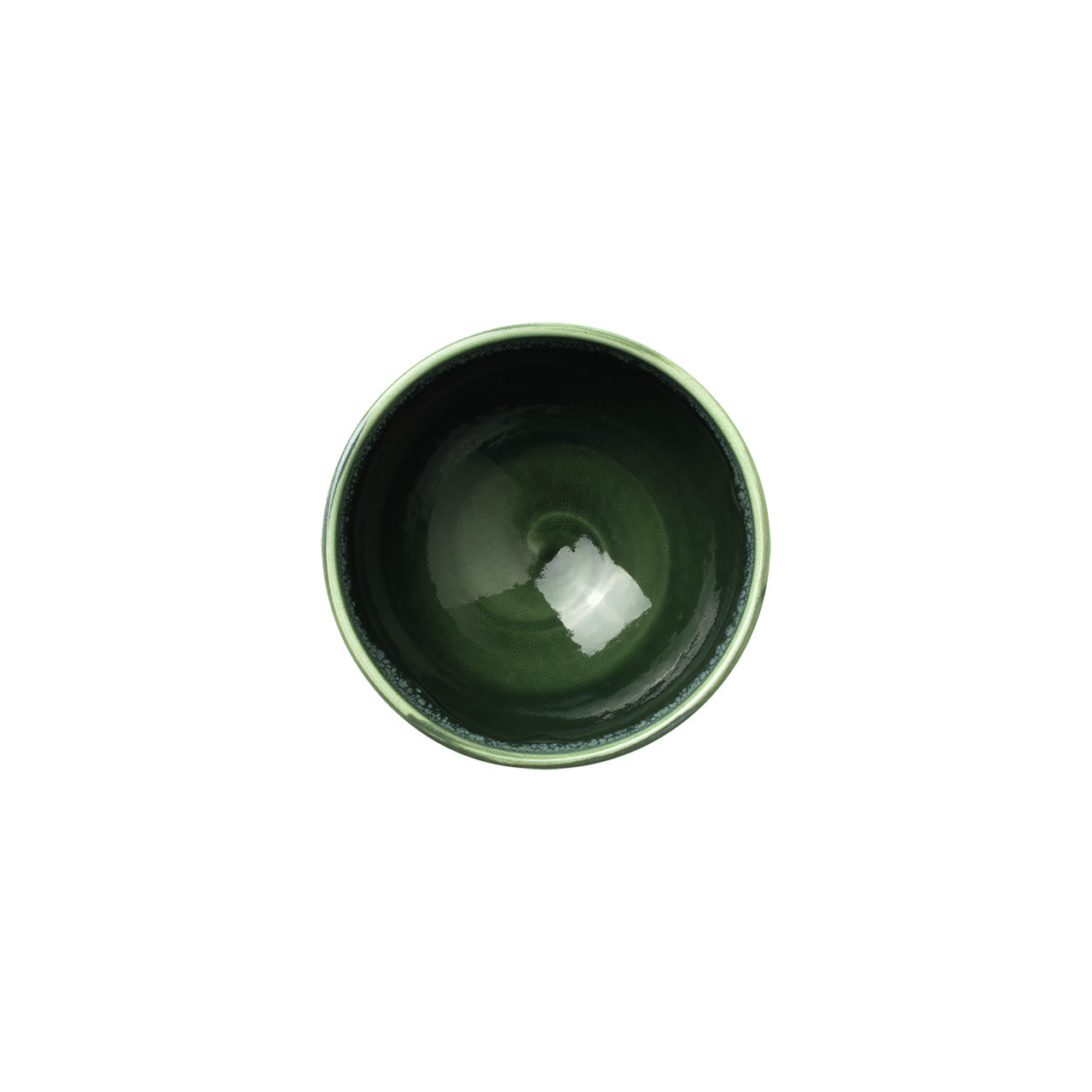 Aurora Vesuvius, Bowl Tulip ø 100 mm / 0,18 l burnt emerald